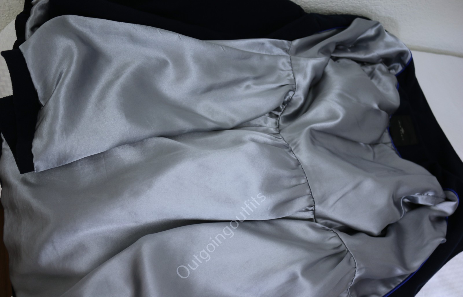 Iris Basic Women's Navy Peacoat  Jacket Size M - image 7