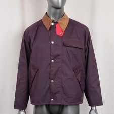 BARBOUR X PAUL SMITH Grape Transport Waxed Ja...