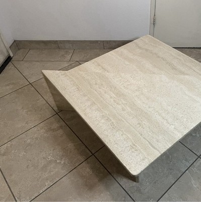Italian Travertine Coffee Table -Vintage Mid Century Modern | eBay