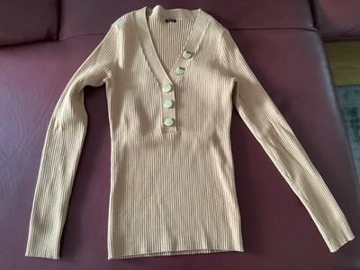 Guess Pullover Beige Gr. XL