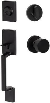 SureLoc SH507RBGRD Stockholm Sectional Single Cylinder Keyed Entry Handleset