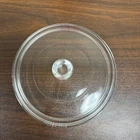 Pyrex P-83-C Clear Glass 6 3/4” Round Corning Ware Replacement Lid Only