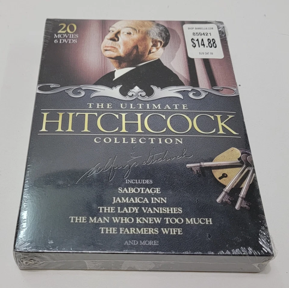 The Ultimate Hitchcock Collection 6  Dvd Set New SEALED — 第 2/4 张图片