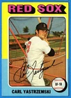 1975 Topps Carl Yastrzemski Boston Red Sox #280