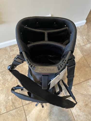 New Titleist Players 4 Stand Bag Black - Picture 5 of 8