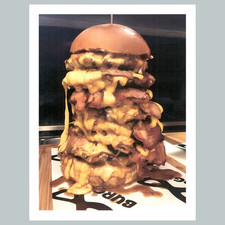 #0391 P -8X10 Burger Heaven Glossy Photo Fast-Secure Shipping