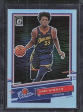 2020-21 Donruss Optic #2 James Wiseman The Rookies Holo