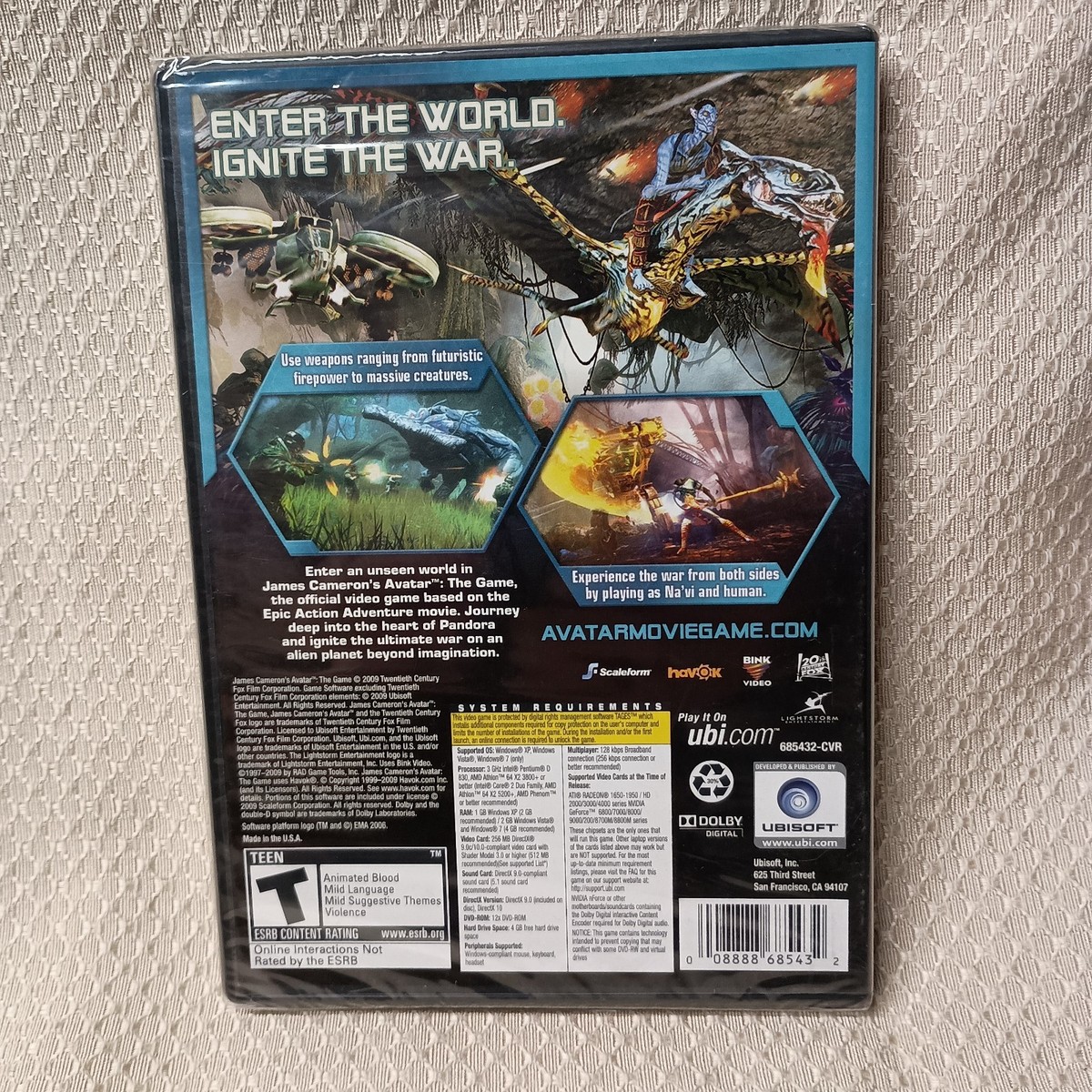 James Cameron's Avatar: The Game (PC, 2009) for sale online | eBay