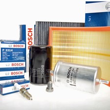 FEBI Filterset + Zündkerzen Ölablass für A3 Octavia Bora Golf IV Beetle 1.6