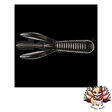 NEW Deps Stub Claw Worm 3.5 inch Black/Red Flake #88