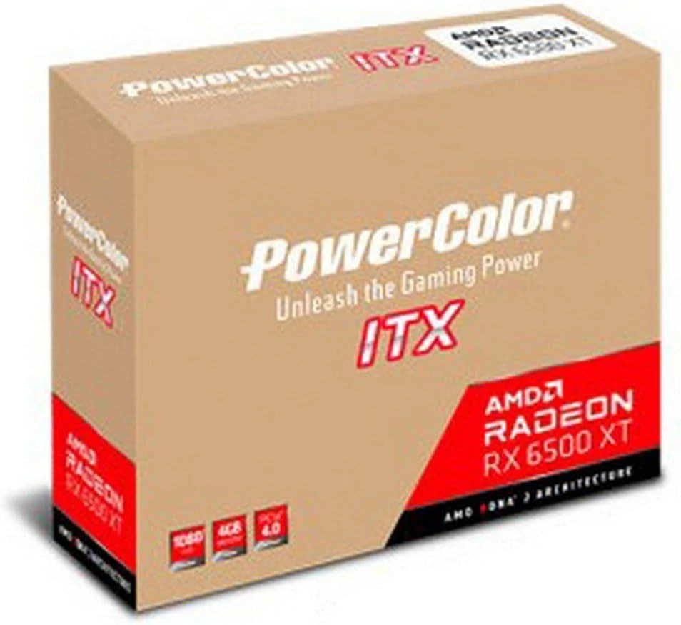 PowerColor AMD Radeon RX 6500 XT 4GB GDDR6 Graphics - Image 3 of 4