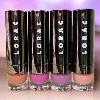 LORAC Alter Ego Lipstick Bundle    4 Shades, Brand New