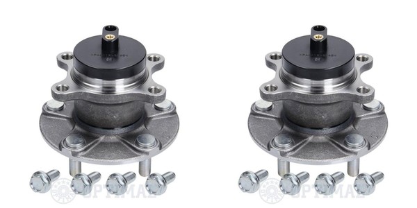 Optimal 2X Radnabe Radlagersatz Hinterachse FüR Suzuki Swift IV SX4 FZ NZ GY EY-image