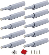 10 Pack Push to Open Magnetic Door Catches Kitchen Cabinet Latch Touch Release