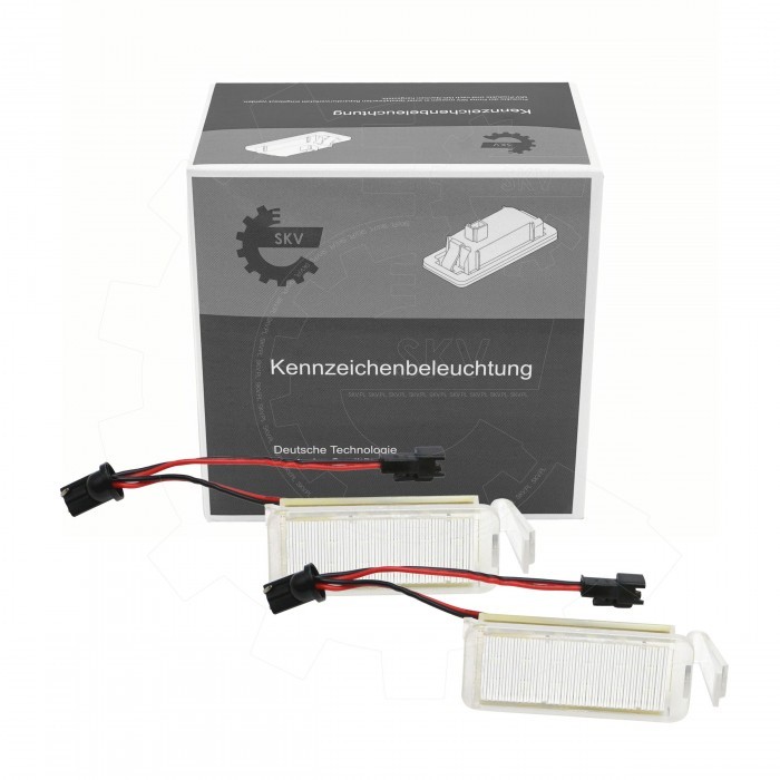 Éclairage Feu LED Immatriculation pour Opel Mokka et Insignia A Remplacement Module GM13502179 Plaque