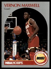 1990-91 Hoops Vernon Maxwell Houston Rockets #126