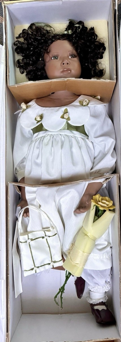 ELITE DOLLS ARTIST CHRISTINE ORANGE GOLDILOCKS SERIES “MAYA” w/COA