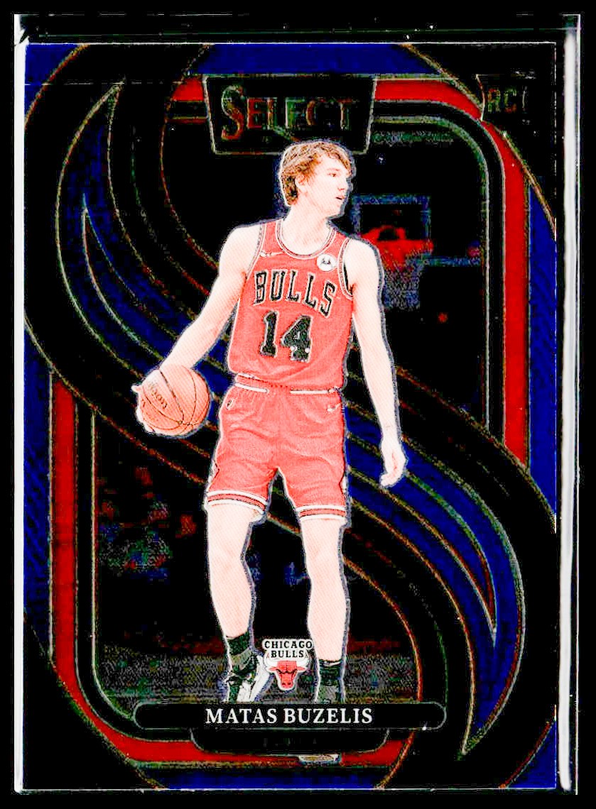2024-25 Panini Select #166 Matas Buzelis Blue (Retail) Rookie