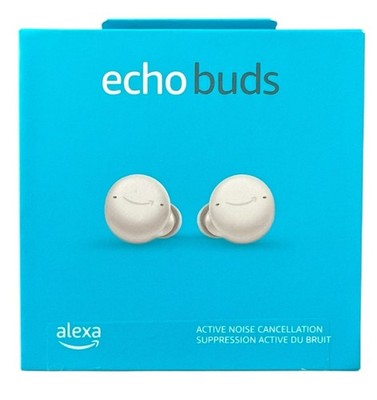 Amazon Echo Buds 2. Gen Kabellose Kopfhörer mit ANC Alexa IPX4 weiß - NEU OVP