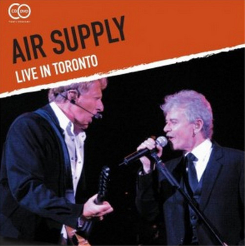 Альбом Air Supply Live in Toronto (CD) с DVD