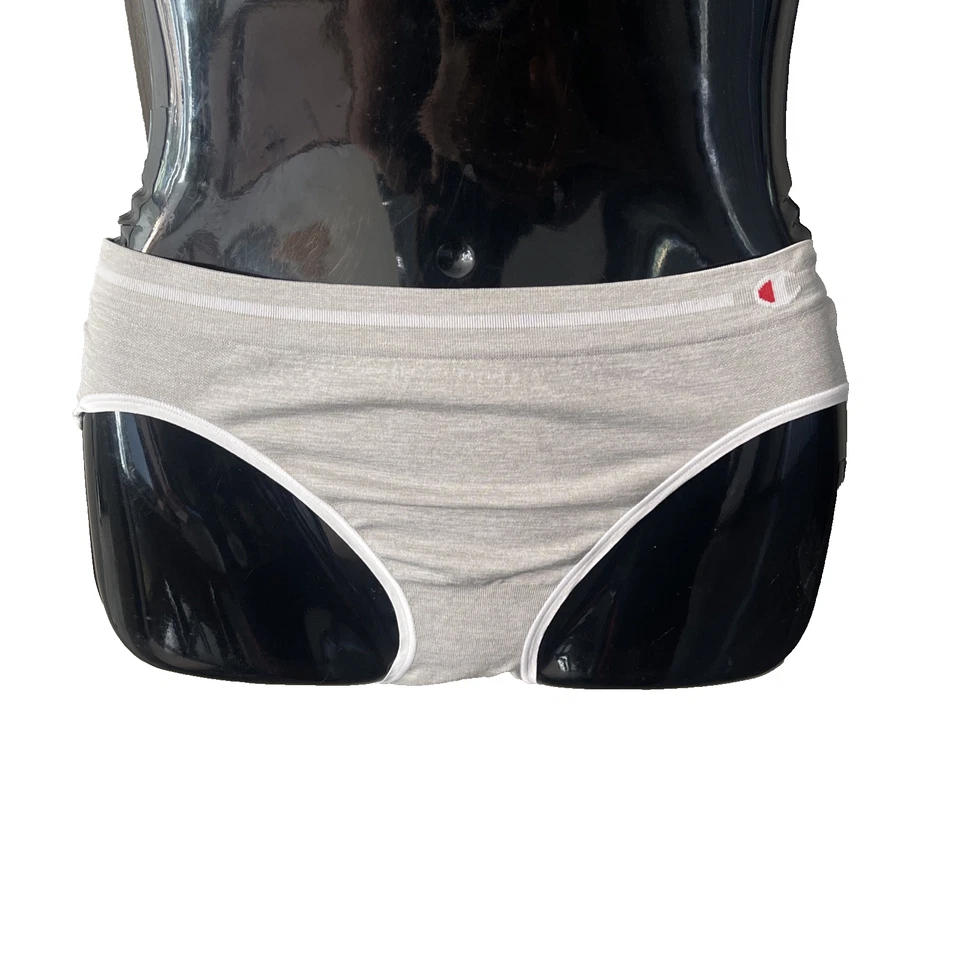 Bikini deportivo Champion Hipster gris panty ropa interior Sissy para mujer talla grande Foto 2 de 4