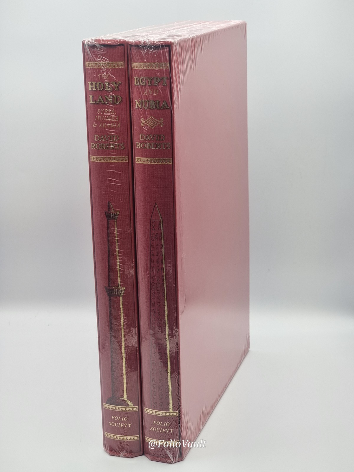 The Holy Land & Egypt and Nubia - David Roberts - Folio Society - New & Sealed