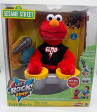 Sesame Street Let's Rock Elmo Sings Playkool Hasbro New In Box - 2011 - READ