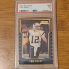 Bowman 2000 Tom Brady #236 Rookie PSA 7 NM Football Card New England Patriots