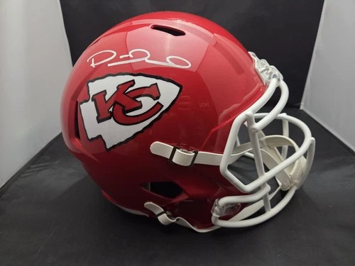Patrick Mahomes Autographed Signed Full Size Replica Speed Helmet Beckett