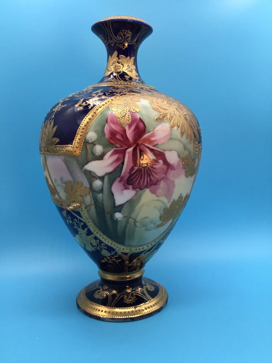 陶瓷日本古董花瓶| eBay