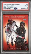 2024 Topps Chrome Update Elly De La Cruz MLB Illustrations SSSP