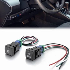 WEISEN FOG + LED Light Bar Push Button Switch For Toyota Grand Highlander 2024+