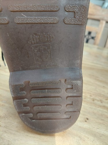 Doc Martens, Size 4, Vintage, Made In England, Air Wair, Silver, Ex Used Con - Picture 5 of 9