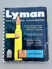 Lyman Reloading Handbook, 44th Edition - Rifle Pistol Shotshell Muzzle Loader 