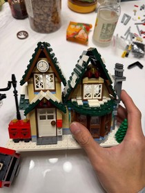 LEGO 10222 Winter Village Post Office 822 Pcs -丨With Instruction丨No box !