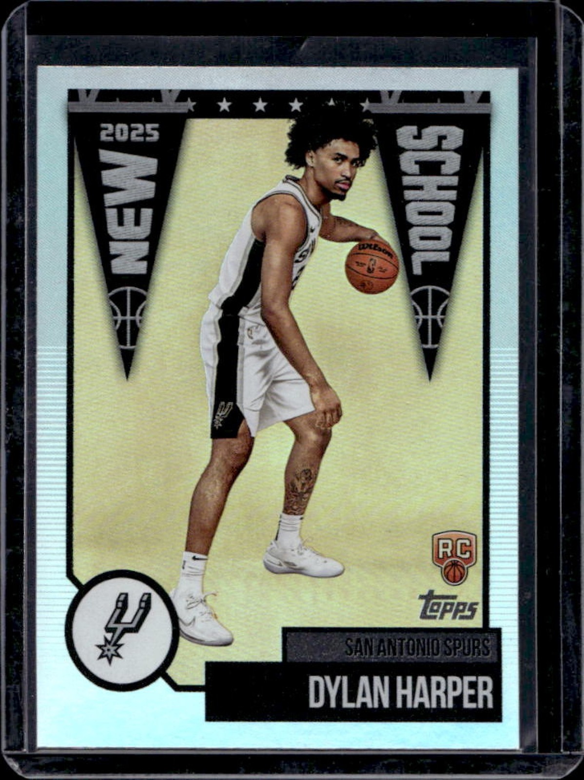 2025-26 Topps Dylan Harper New School RC Rookie #NS-2 Spurs