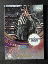2025 Topps Universe WWE SETH FREAKIN ROLLINS 46/399 Event Var. Purple Glass #276