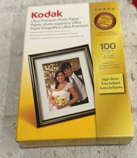 NEW Kodak Ultra Premium 4 X 6 Photo Paper 100 Sheets Sealed New High Gloss