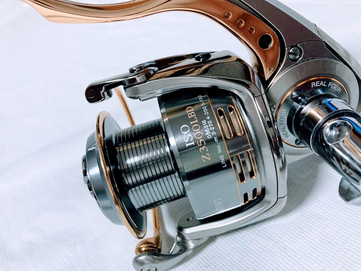 【N-K☆】06 Daiwa Tournament ISO Z4000 Daiwa 06 TOURNAMENT ISO Z3000LB Lever Brake Reel Spinning