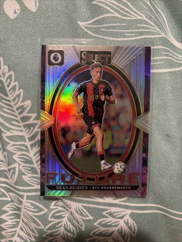 2024-25 Panini Prizm Premier League Dean Huijsen Bournemouth Future Card