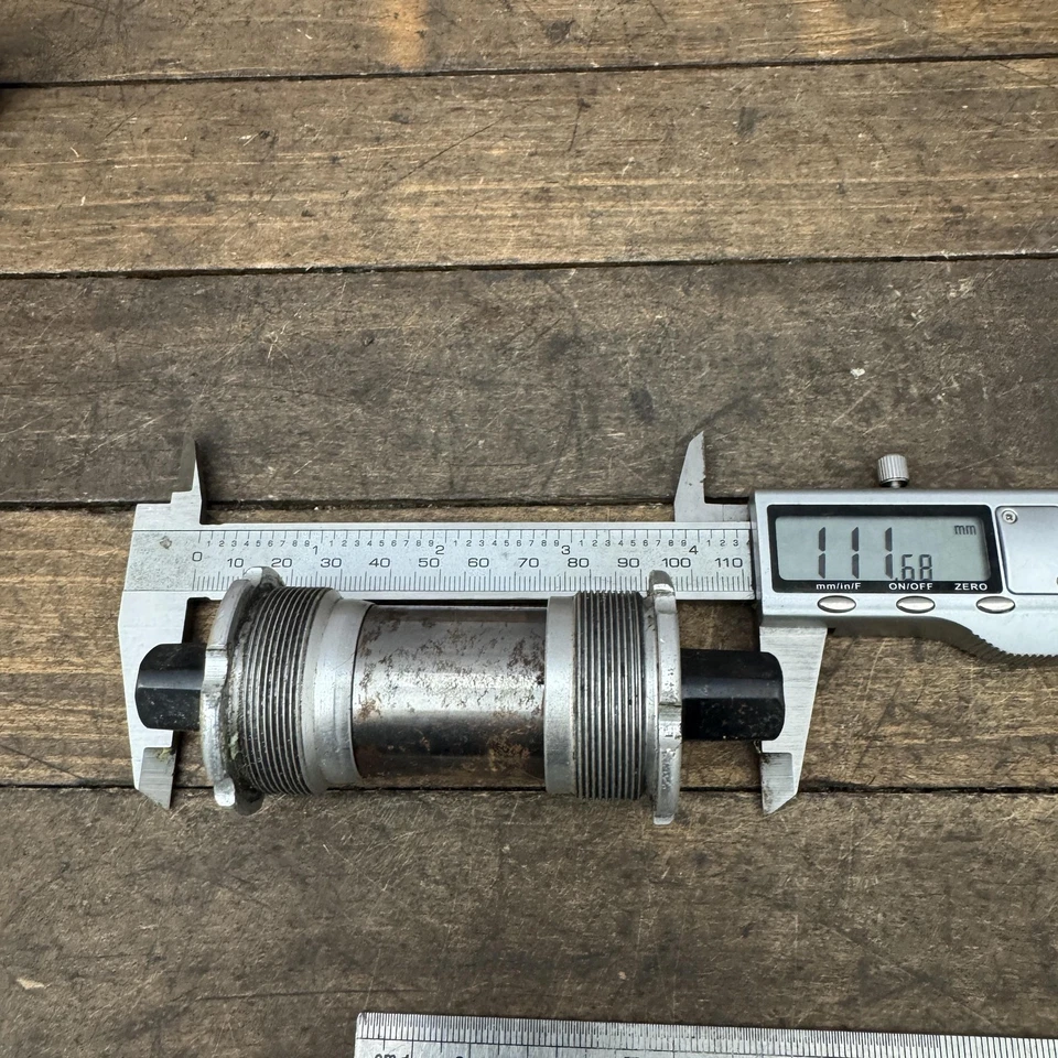 Vintage Campagnolo Bottom Bracket 36x24F Italian Square Taper ISO Sealed 111 112 - Image 3 of 4