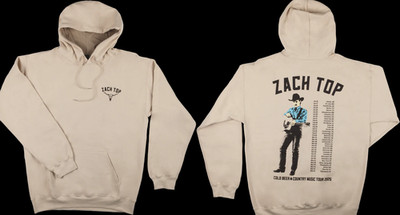 Zach Top Tour Cold Beer And Country Music 2025 Hoodie Size S-5XL