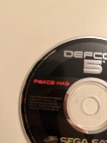 Defcon 5 (Sega Saturn, 1995) Disc & Manual Only T&W