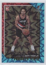 2018-19 Panini NBA Hoops Teal Explosion Gary Trent Jr #263 7zf