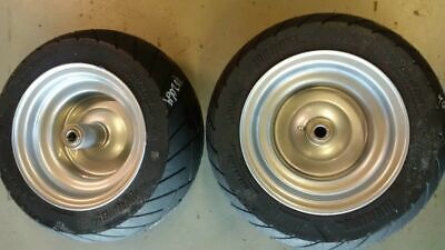 2 Dixie Chopper Solid "NO FLAT" Front Wheels With 15x6.00-8 402064 | eBay