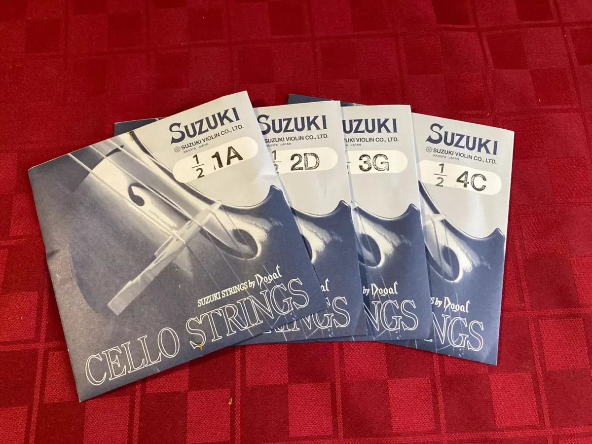 SUZUKI by DOGAL 1/2 Cello String Set | eBay