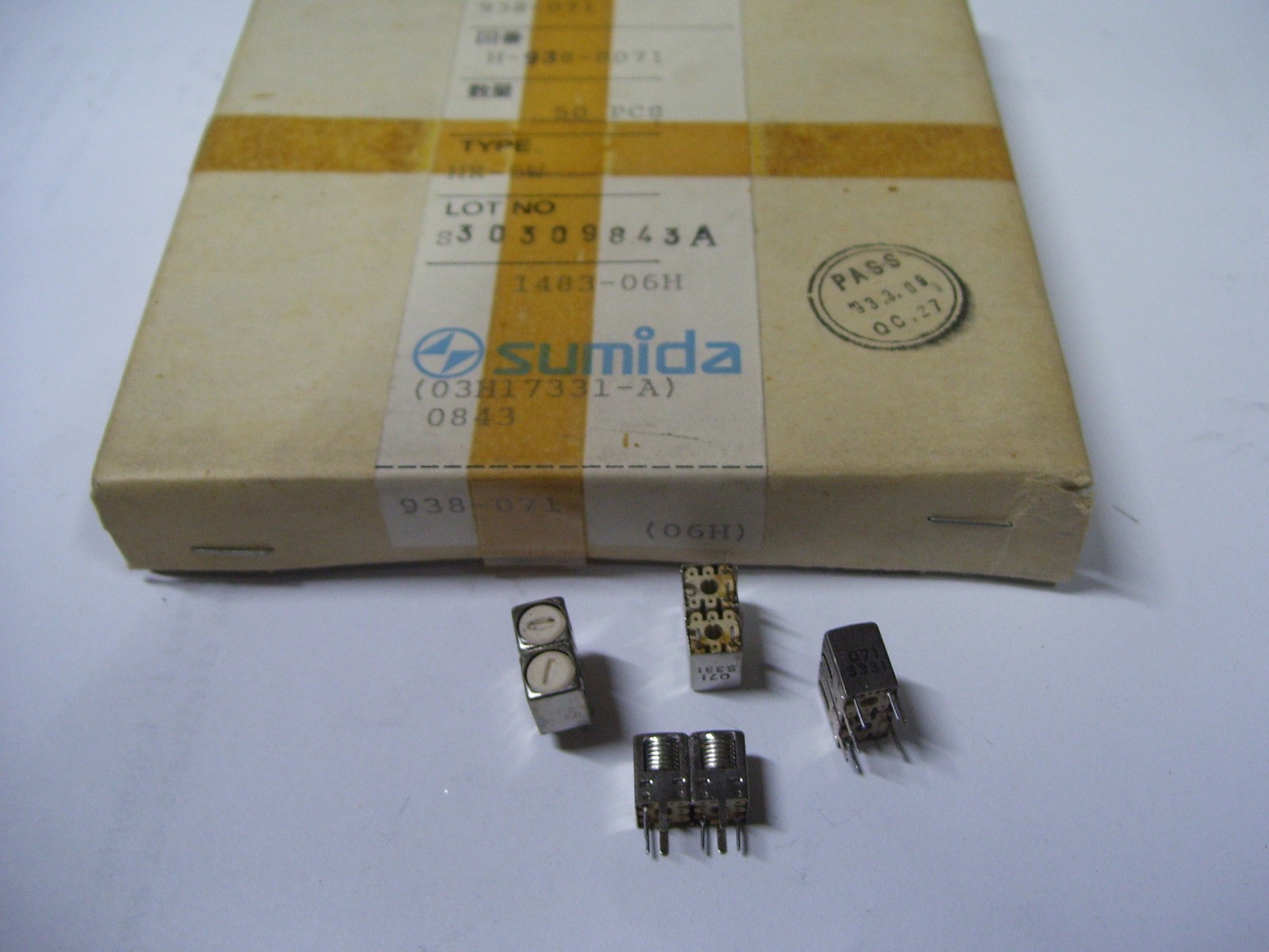 Kit50MediumFrequenciesH-938-0071TypeHR-5W-DiscontinuedModel-New