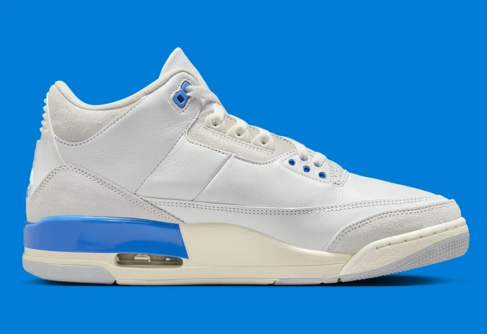 Nike Air Jordan 3 ретро туфли Summit белый Hyrdogen синий CT8532-101 мужчин новый - Изображение 4 из 4