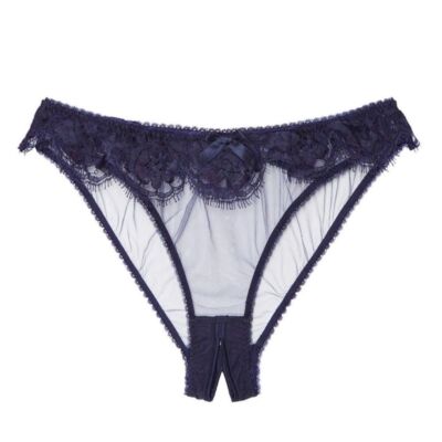 Agent Provocateur Piper Navy Ouvert Brief AP2 Small *SALE*