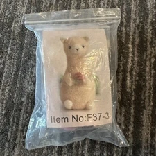 Needle Felting Llama DIY Wool Kit 3D Set Arts Crafts Beginner Cute Plush Craft